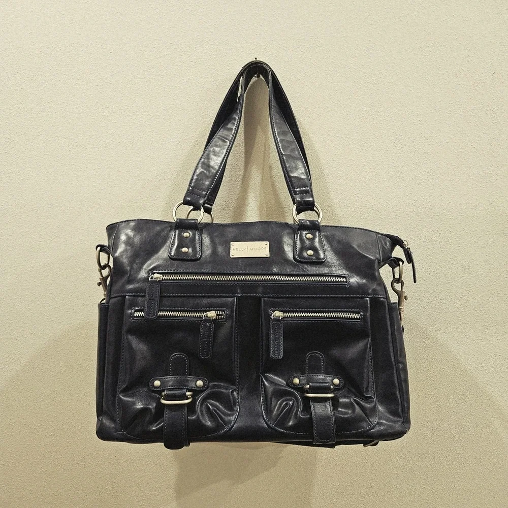 Kelly Moore Blue Libby Bag Camera/Travel 18